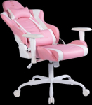 Deltaco Fotel Deltaco Deltaco GAM-096-P Gamingstuhl PINK LINE PCH80 Kunstleder