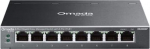 Tp-Link Omada ES208GP v&otilde;rgul&uuml;liti Juhitav L2 Gigabit Ethernet (10/100/1000) Power over Ethernet tugi DIN rail Must