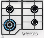 Electrolux KGG64362W White Built-in 60 cm Gas 4 zone(s)