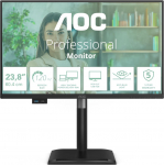 AOC 24P4CV PC lamekuvar 60,5 cm (23.8") 1920 x 1080 pikslit Full HD LED Must