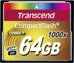 Transcend Karta Transcend 1000x Compact Flash 64 GB  (TS64GCF1000)