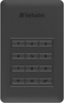 Verbatim Dysk zewnętrzny HDD Verbatim Store 'n' Go Secure 2TB Czarno-srebrny (53403)