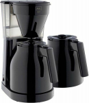 Melitta Ekspres do Kawy Przelewowy Melitta Easy Therm II Czarny 1050 W 1 L