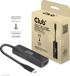 Club 3D Club3D Adapt&eacute;r USB-C na HDMI 8K60Hz/4K120Hz, Active Adapter M/F, PD 3.0, HDR10+ a DSC 1.2