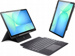 Dux Ducis Case DK Foldable with Wireless Keyboard For SAMSUNG Tab S10 FE Plus, Black