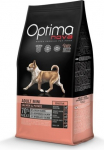 Optimanova Adult Mini Sensitive Salmon & Potato - dry dog food - 8kg