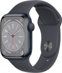 Apple Smartwatch Apple Watch 8 45mm GPS Midnight Alu Sport Granatowy (MNP13)