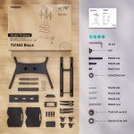 Noname TV SET ACC MOBILE STAND/40-70''/BLACK TS1552-B ONKRON TS1552-B (4603728440576)