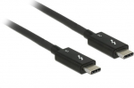 Delock Kabel USB Delock USB-C - 1.5 m Czarny (84846)