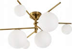 Beliani Lampa sufitowa Beliani Lampa sufitowa ISAR Metal Złoty