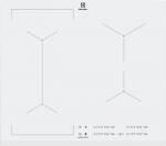 Electrolux Valge induktsioonpliit EIV63440BW