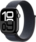 Apple Watch Series 10 GPS 42 mm Jet Black Aluminium Case with Ink Sport Loop