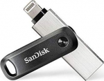 Sandisk iXpand USB flash drive 64 GB USB Type-A / Lightning 3.2 Gen 2 (3.1 Gen 2) Black, Silver