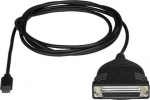 Startech Kabel USB StarTech USB-C - 1.8 m Czarny (ICUSBCPLLD25)
