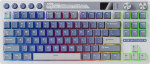 Royal Kludge RK M87 Ocean Blue Gaming Keyboard Beige switch