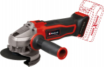 Einhell cordless angle grinder TE-AG 18/115 Q Li Solo, 18 volts (red/black, without battery and charger)