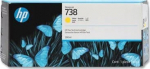 HP Tusz HP HP Atrament/HP 738 300-ml YLW DesignJet Ink