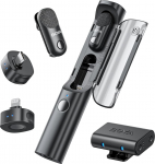 Boya juhtmevaba mikrofon Magic-02 USB-C/Lightning/3,5mm