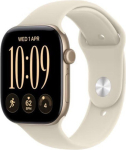 Apple Watch Series 12 GPS+Cellular 42mm Light Gold Aluminium Case with Sand Sport Band - M/L
