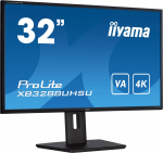 Iiyama ProLite XB3288UHSU-B5 PC lamekuvar 80 cm (31.5") 3840 x 2160 pikslit 4K Ultra HD LCD Must
