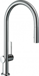 Hansgrohe Virtuvinis mai&scaron;ytuvas su i&scaron;traukiama žarna Hansgrohe Talis M54 72842000