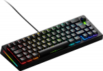 Glorious Klawiatura Glorious GMMK 3 65 % Custom Gaming-klawiatura - Pre-Built, ISO Fox Switches, czarny