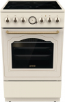Gorenje GECS5B70CLI Freestanding cooker Electric Ceramic hob Ivory