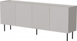 Cama Meble Cama LUCCA 4D chest of drawers 200x40x80 cashmere