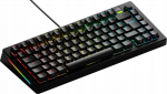 Glorious Klawiatura Glorious GMMK 3 75 % Custom Gaming-klawiatura - Pre-Built, ISO (DE), Fox Switches, czarny