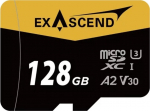 Exascend Karta ExAscend Catalyst MicroSDXC 128 GB UHS-I/U3 A2 V30 (EX128GUSDU1-AD)