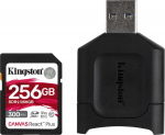 Kingston Karta Kingston Canvas React Plus SDXC 256 GB Class 10 UHS-II/U3 V90 (MLPR2/256GB)