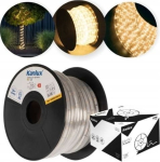 Kanlux Wąż świetlny GIVRO LED 50M-WW 2W/M 110lm/m 3000K IP65 rolka 50mb Odporność UV zasilanie przelotowe 38574