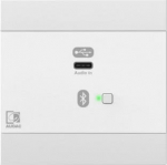 Audac AUDAC NWP400/W Sieciowy panel wejściowy audio - USB Type-C Wersja biała
