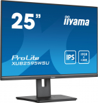 Iiyama ProLite XUB2595WSU-B5 PC lamekuvar 63,5 cm (25") 1920 x 1200 pikslit WUXGA LED Must