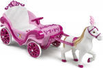 Huffy Electric Disney Princess carriage with horse 6 V pink