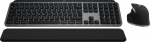 Logitech Master MX Keys S Combo for Mac klaviatuur Hiir kaasa arvatud Kodu/kontor RF juhtmeta &uuml;hendus + Bluetooth QWERTY US rahvusvaheline Alumiinium, Must