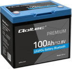 Qoltec LiFePO4 battery 12.8V 100Ah 1280Wh BMS