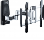Startech .COM Schwenkbare TV Wandhalterung VESA Wandhalterung fur 66,04-165,1cm 26-65Zoll/45kg/Flat/Curved TVs Fernseher