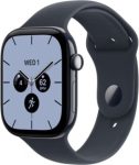 Apple Watch Series 12 GPS + Cellular 42mm Night Blue Ceramic Case with Navy Blue Sport Band - M/L