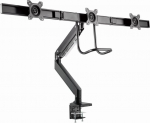 Gembird MA-DA3-03 monitor mount / stand 68.6 cm (27") Desk Black