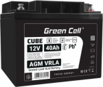 Green Cell Battery AGM VRLA 12V 40Ah IP54