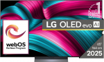 LG OLED evo AI OLED65C51LA teler 165,1 cm (65") 4K Ultra HD Nutiteleri funktsioon WiFi Must