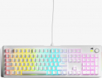 Glorious Klawiatura Glorious GMMK 3 100 % Custom klawiatura do gier - Pre-Built, ANSI (US), Fox Switches, biały