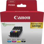 Canon Tusz Canon Canon Ink Multipack CLI-551 (blister pack with security band)
