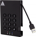 Apricorn Dysk zewnętrzny HDD Apricorn Aegis Padlock 3.0 500GB Czarny (A25-3PL256-500)
