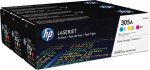 HP Toner HP 305A Zestaw CMY Oryginał  (CF370AM)