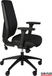 Sunflex Office chair SUN-FLEX&reg;OFFICECHAIR HB Onyx Black
