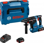 Bosch Młotowiertarka Bosch Bosch Cordless Hammer Drill GBH 18V-24 C Professional, 18V (blue/black, 2x Li-Ion battery 5.0Ah, Bluetooth, in L-BOXX)