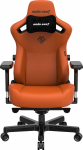 Anda Seat Fotel gamingowy sk&oacute;rzany Anda Seat Kaiser 3 XL pomarańczowy obrotowy