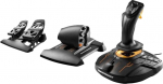 Thrustmaster T-16000M FCS Flight Pack Must USB Juhtkang Analoog/digitaal MAC, PC